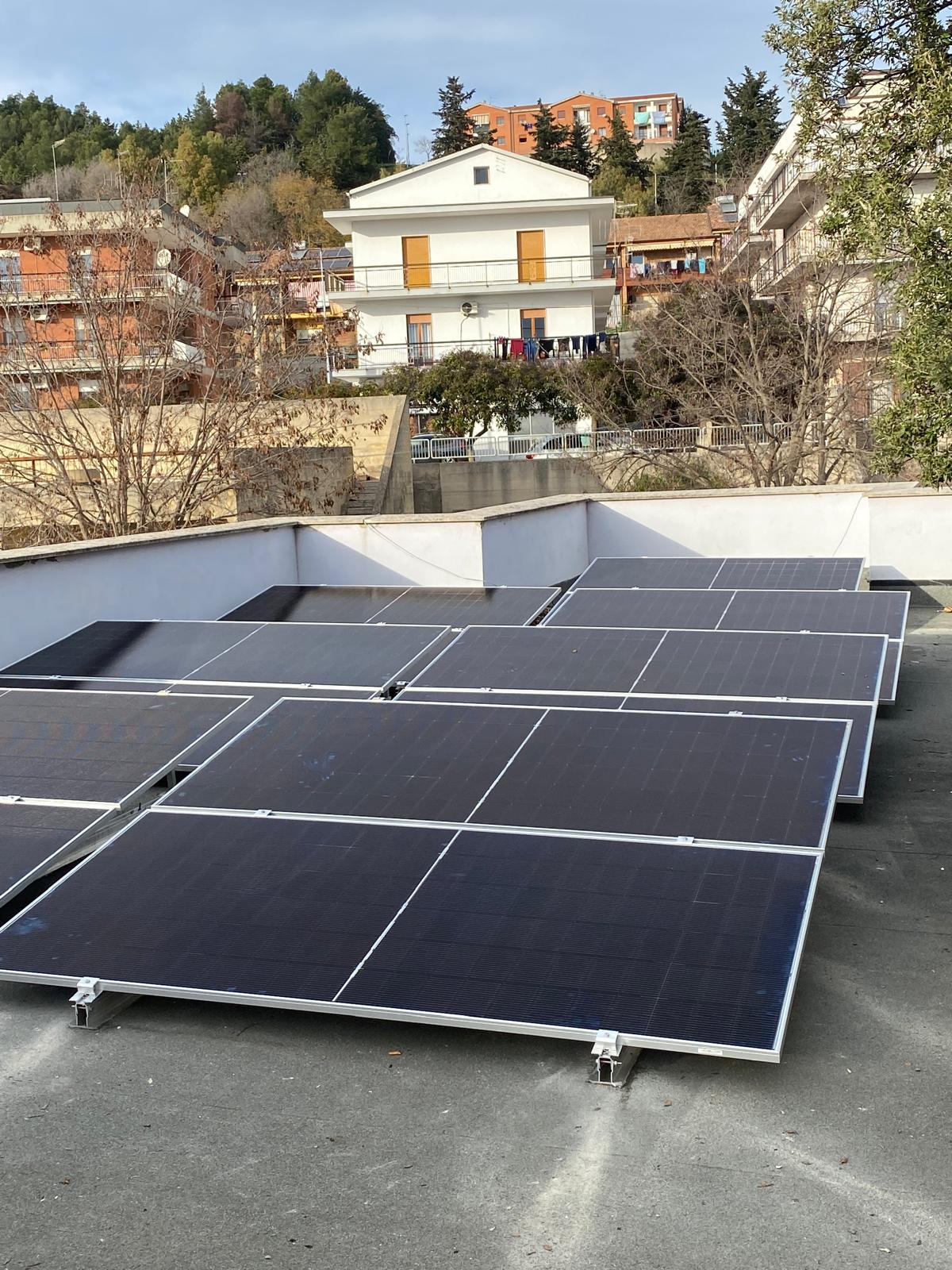 Impianto fotovoltaico da 20 kWp sulla sede comunale di Grottole